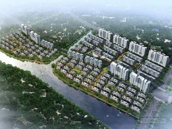 上海小区规划设计资料下载-[上海]某住宅区规划及单体设计方案文本（含CAD）