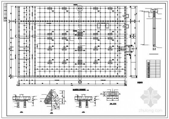 给水水池结构设计资料下载-某大型水池结构设计图