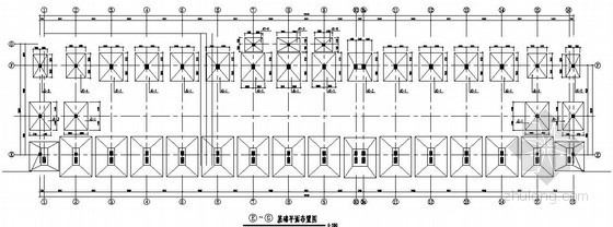 大跨度厂房建筑施工图资料下载-某大跨度框架结构工业厂房结构施工图