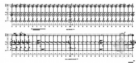 5层框架宿舍设计资料下载-太湖县某5层框架宿舍结构设计图