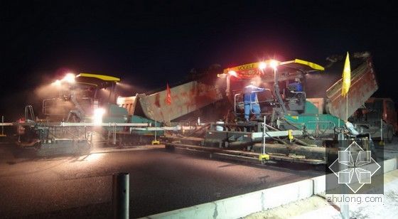 [河北]高速公路工程施工总结报告-夜间施工