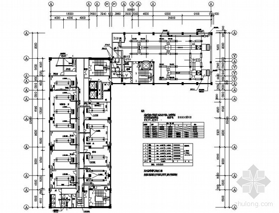 工商管理局4层办公楼设计资料下载-顺德市某管理局办公楼通风空调图