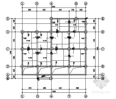 4层框架别墅结构施工资料下载-4层框架结构别墅结构施工图（含加层）