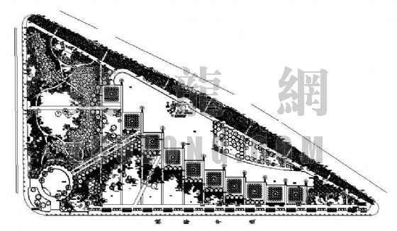 前后广场设计平面图资料下载-某广场环境设计平面图