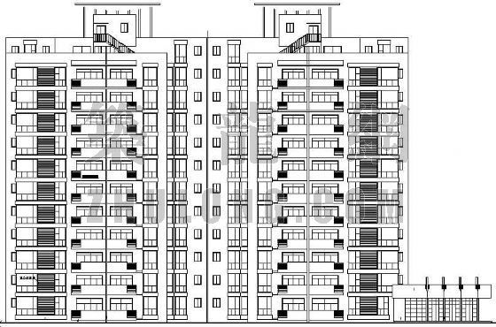 精品住宅楼设计方案资料下载-某小区住宅楼设计方案