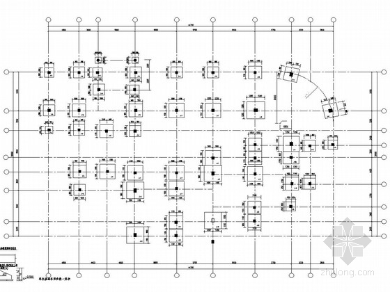 三层小学教学楼方案资料下载-三层框架结构小学教学楼结构施工图