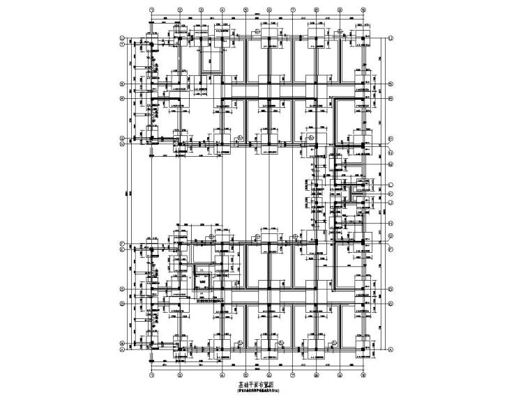 地下三层支护结构实图资料下载-[江苏]地上三层框架结构实训基地结构施工图