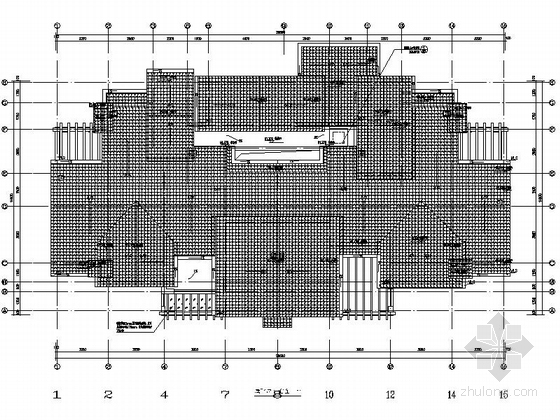 [山东]21层高层安置区剪力墙住宅楼建筑施工图-21层高层安置区剪力墙住宅楼各层平面图