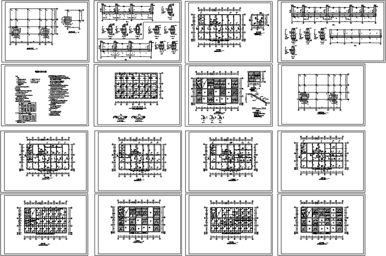 多层宾馆全套建筑设计施工图-多层宾馆建筑设计全套施工图7