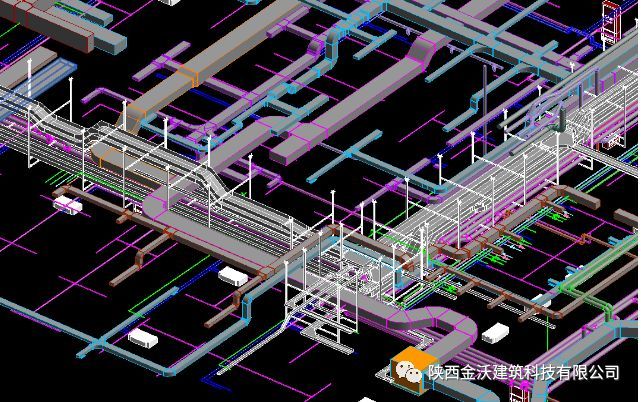 bim建筑管线模型资料下载-掌握这些要点，用BIM做管线综合简直易如反掌！