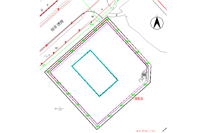 基坑支护、土石方及桩基础工程雨季施工防台风防雷防汛及应急方案-工程位置图