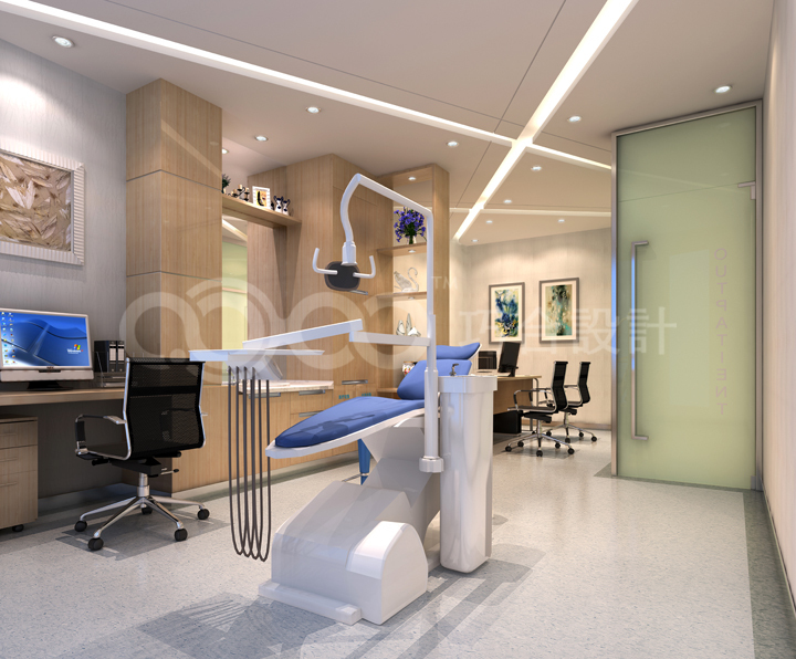 1000平米规模的口腔医院设计方案-牙科诊室.jpg
