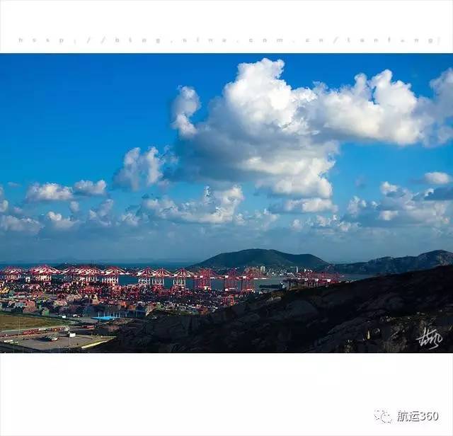 从上海洋山深水港看中国第一座外海跨海大桥——东海大桥_6