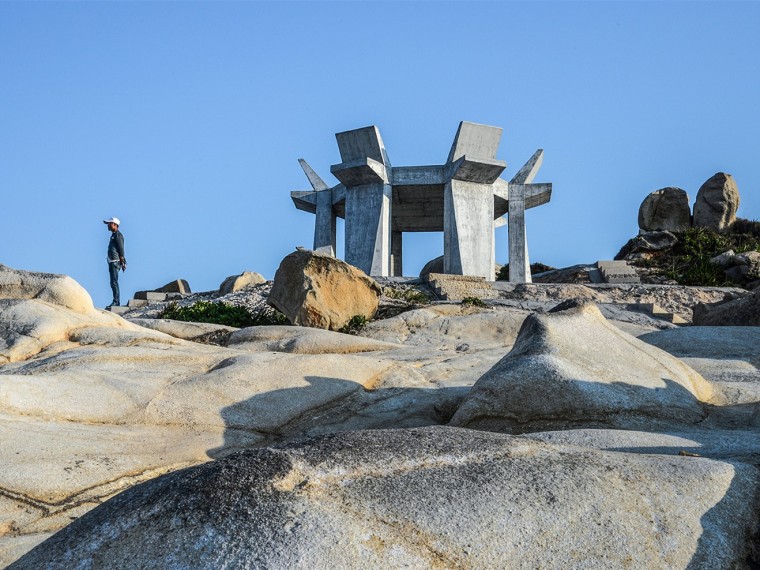 足球培训练基地规划图资料下载-漳浦六鳌龙美湾抽象画廊景观