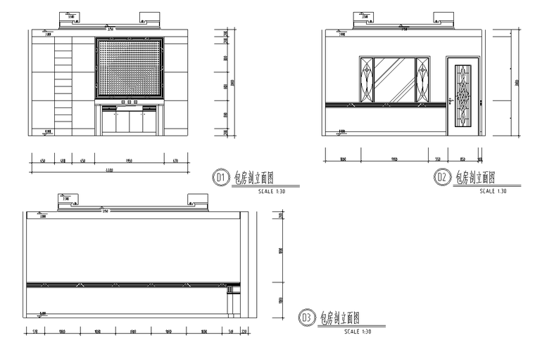 室内装修装修资料下载-[上海]某酒店餐饮空间室内装修图