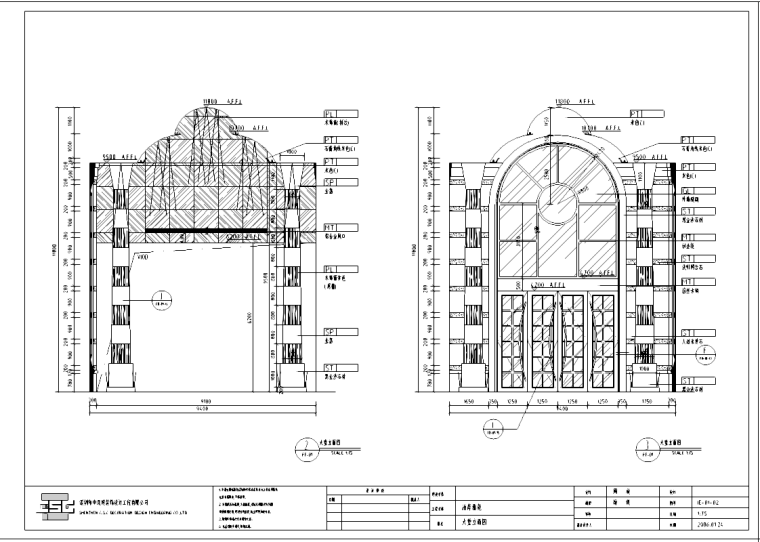 餐饮空间CAD含效果图资料下载-泊岸雅苑餐饮空间施工图及效果图（含58张图纸）