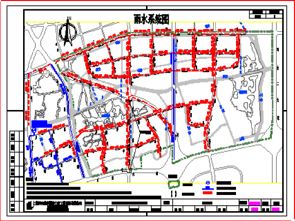 小区道路工程结构资料下载-市政道路工程排水施工图纸（共40页，结构完整详细）
