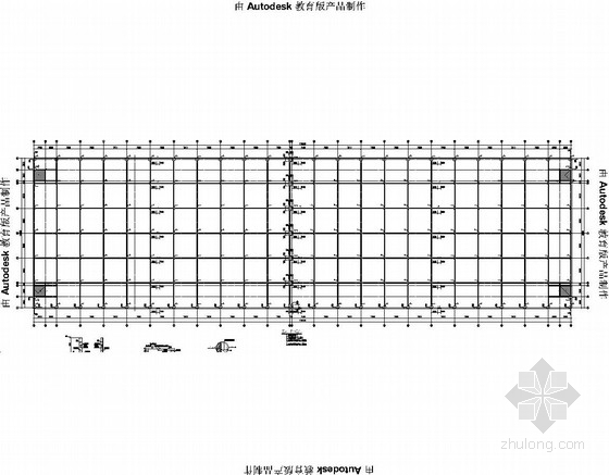 三层混凝土结构厂房资料下载-[重庆]三层门式钢架厂房结构施工图