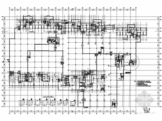 加建地下室施工图资料下载-[安徽]附建掘开式框架结构地下停车库结构施工图