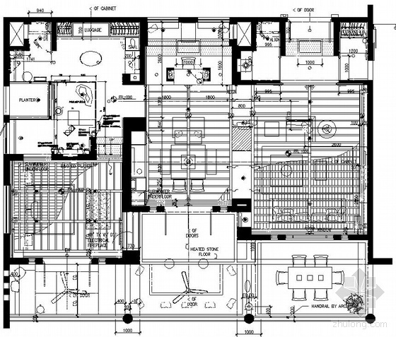 5层房设计图纸资料下载-某酒店水疗房设计图纸