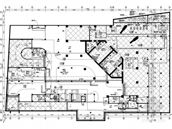 湖北五建全套施工资料下载-[湖北]国际金融广场给排水全套图纸（水喷雾 水炮 气体灭火）