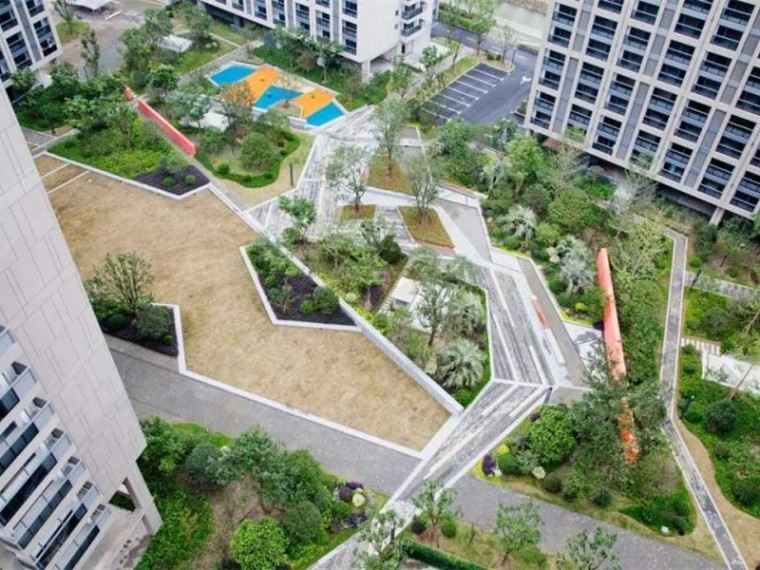 未来景观案例资料下载-杭州良渚未来城住宅景观