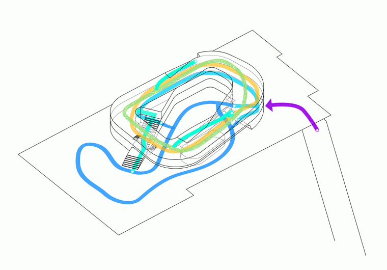 gad作品 | 探寻天空之城：杨柳郡社区小学与幼儿园-西幼儿园流线GIF.gif