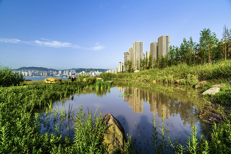 7天最热丨景观周周精选案例（5月6日~12日合辑）-013-landscape-design-of-chongqing-second-wanzhou-yangtze-river-bridge-waterfront-ecological-park-china-by-chongqing-haofeng-planning-and-design-group-co-ltd