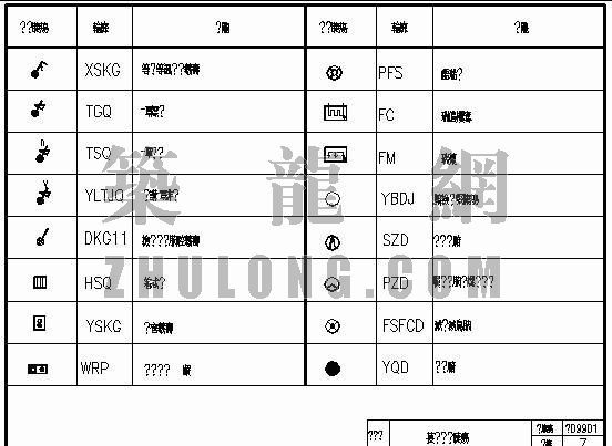 江苏省技术管理规定资料下载-江苏省标电气图例
