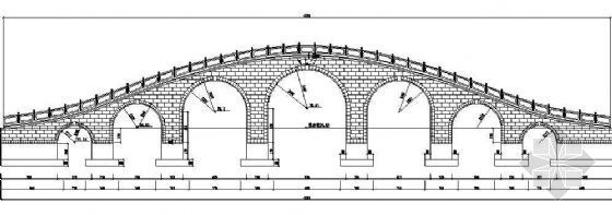 景观桥建筑施工图资料下载-某景观桥梁施工图