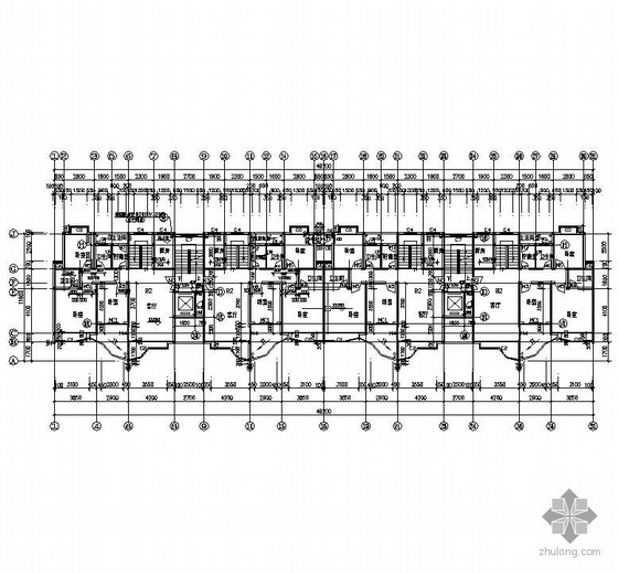 12sg614砌体结构图集资料下载-某12层混凝土砌块结构住宅结构图