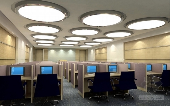 [杭州]社会科普宣传教育现代科技馆设计方案图多媒体制作培训室效果图