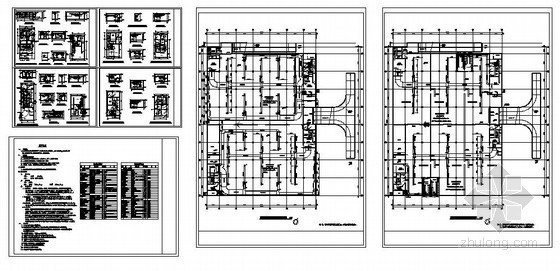 6级人防地下车库通风设计施工图-设计施工图 