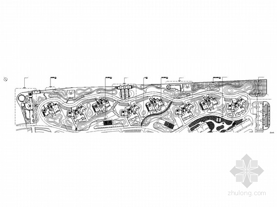 台阶花池剖面图资料下载-[浙江]花园式高档居住区景观设计全套施工图
