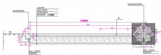 [山东]新建城市道路及配套工程预算书（全套图纸）-道路详图