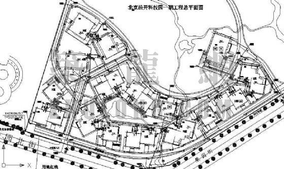 外线给排水设计资料下载-北京某科技园给排水外线施工成套图