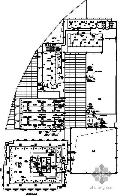 六层楼中央空调图纸资料下载-某二十六层综合楼中央空调图