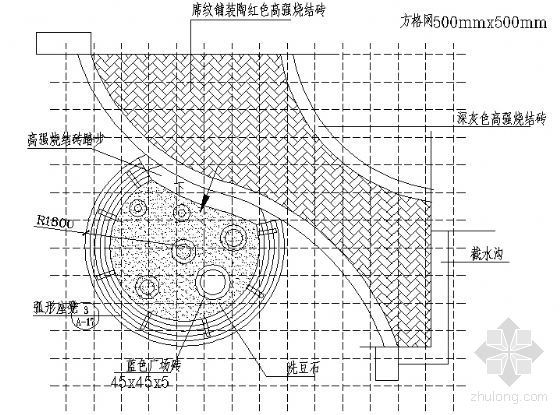 墙身节点大样放大图资料下载-局部铺装放大图(二)