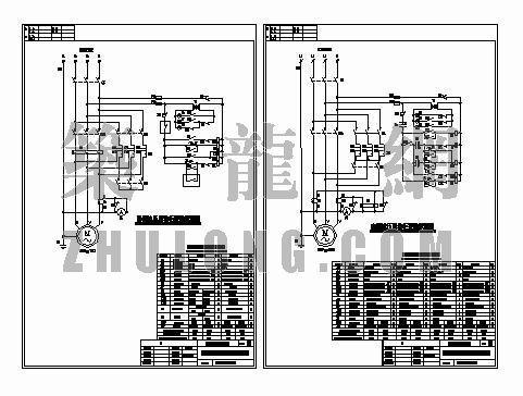 内装减压装置的指示灯资料下载-自耦减压启动柜接线原理图