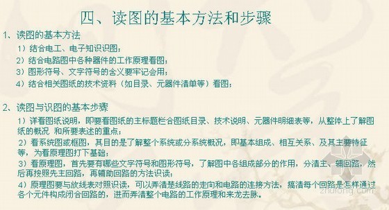 电气识图读图资料下载-电气读图与识图教程