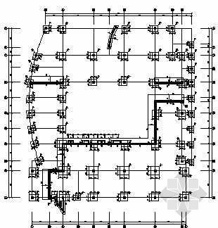 马洛卡山坡上住房资料下载-某建于山坡上的五层框架结构图纸