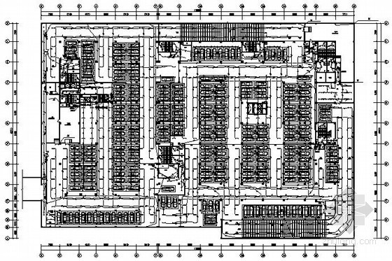 商场二次装修电气施工图资料下载-五层大型商场电气施工图纸