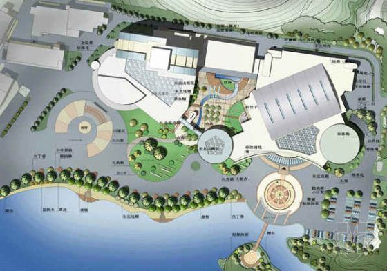 滨海会展中心景观方案设计资料下载-某会展中心环境设计方案