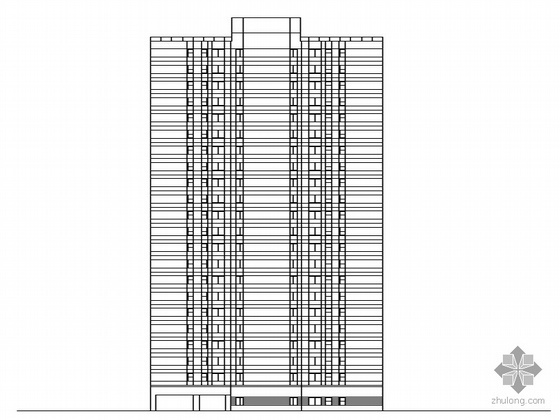繁忙干线资料下载-某新干线现代高层住宅建筑方案设计