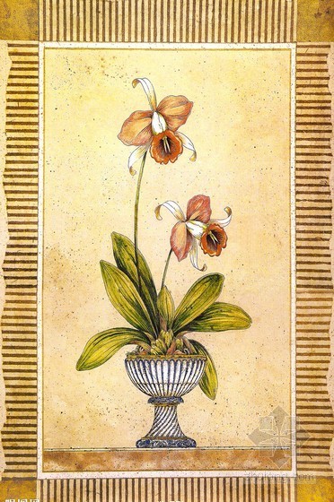 装饰花卉油画资料下载-花卉植物装饰画