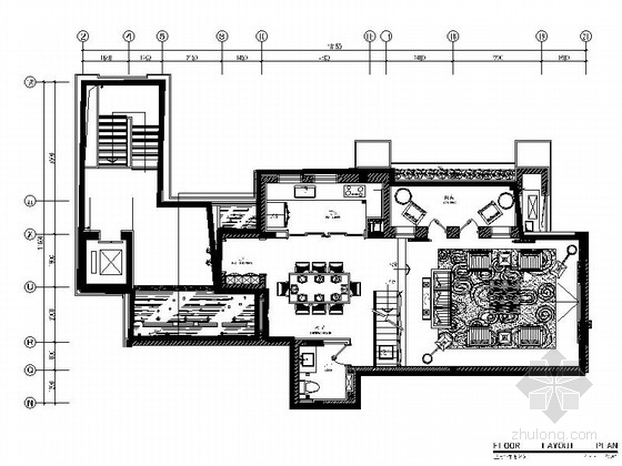 叠拼住宅资料下载-[重庆]知名现代叠拼别墅样板房室内装修图（含效果）