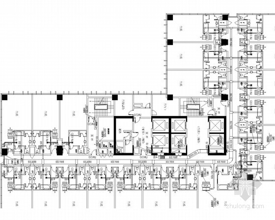 广州市宾馆空调系统资料下载-[广州]大型酒店建筑空调通风系统设计施工图（大院设计 99米高）