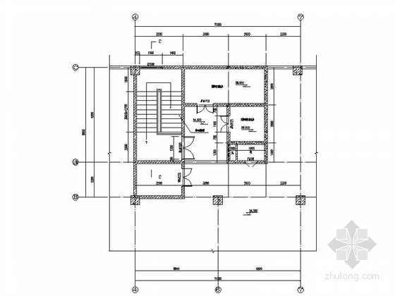 [江苏]17层现代风格商务酒店设计施工图-17层现代风格商务酒店设计局部详图