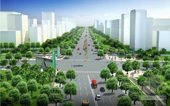 道路划线预算资料下载-[湖南]道路绿化提质改造工程量清单计价实例(附施工图纸)