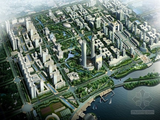 城市综合体智能化设计方案资料下载-[吉林]城市综合体及单体设计方案文本